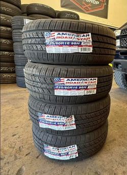225/60R16 American Set 4 New Tires