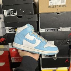 Nike Dunk High Blue Chill size 9 USED
