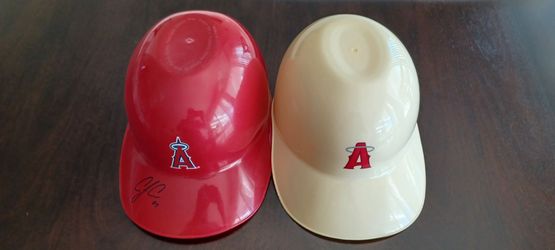 C J. Kron signed Angles helmet