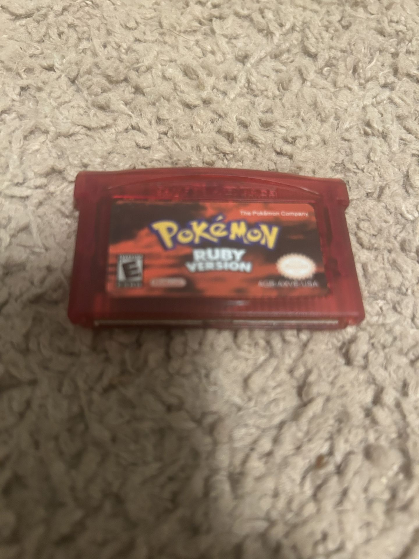 Pokémon Ruby Gameboy Advance