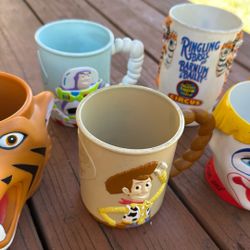 Vintage Character Collector Cups