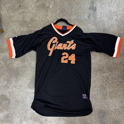 Willie Mays #24, Giants (Cooperstown) Man's Jersey