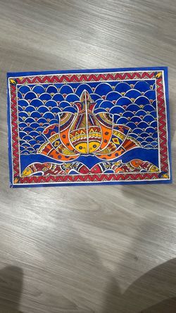 Madhubani Folk Art Painting on Paper