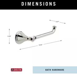 Delta Toilet Paper Holder - Polished Nickel 