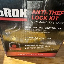 Trailer Hitch Lock Kit  With Extras