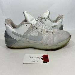 Nike Kobe A.D. ‘White Chrome’ (852427 110) Shoes Size: 10 M