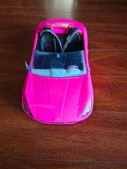 Barbie pink convertible
