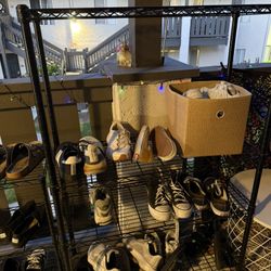 4 Tier Wire Shelving