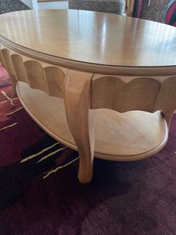 Matching Oak Table Set, Coffee + End + Sofa Table