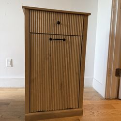 Tilt Out Laundry Hamper or Trash Cabinet