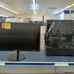 Cyberpower PC With Samsung Curved Monitor