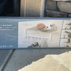 NEW Cypress Home Multi-Use Wall Shelf - Closet Entry Mudroom 