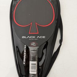BRAND NEW ProKennex Black Ace Ovation Pickleball Paddle with Cover 