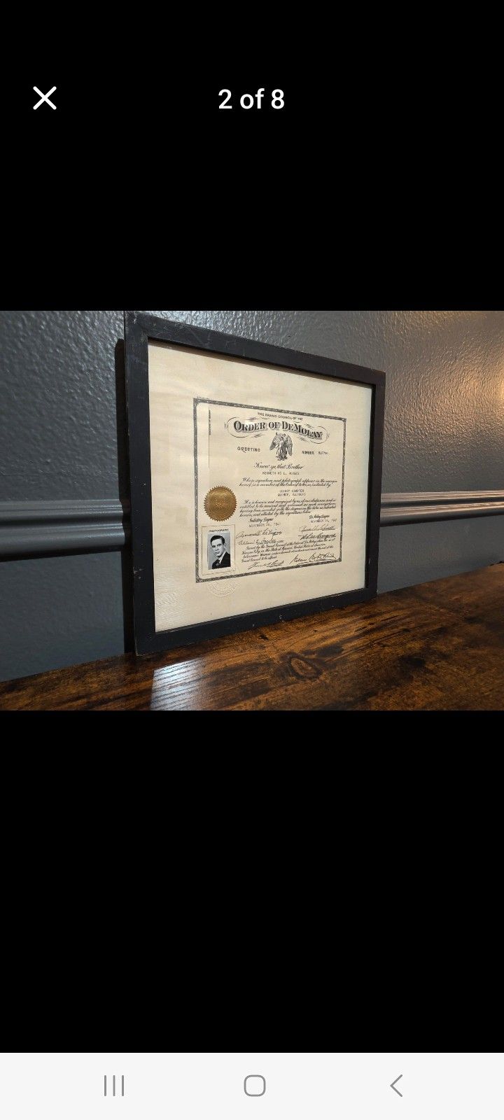 Diploma From 1941