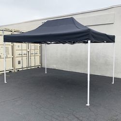 (NEW) $130 Heavy-Duty 10x15 ft Popup Canopy Tent Instant Ez Shades w/ Carry Bag 