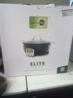 GreenPan Essential Smart Electric 6qt Nonstick Skillet Pot $150