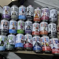 30 Funko Pop Soda Figures