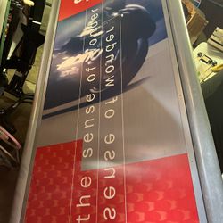 Apriliia Motorcycles Large Display - 3 Sided