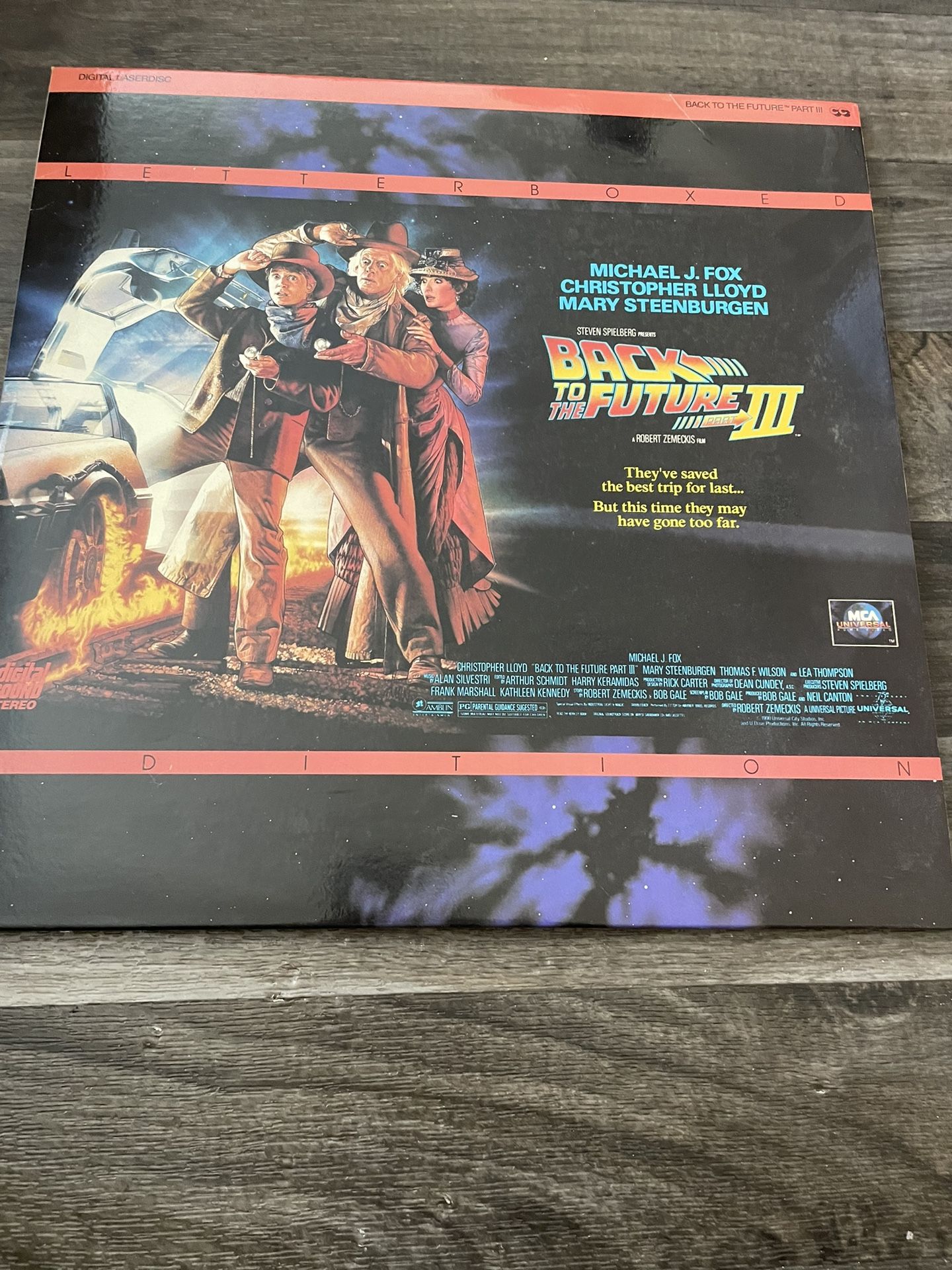 Back to the future, laser video disc