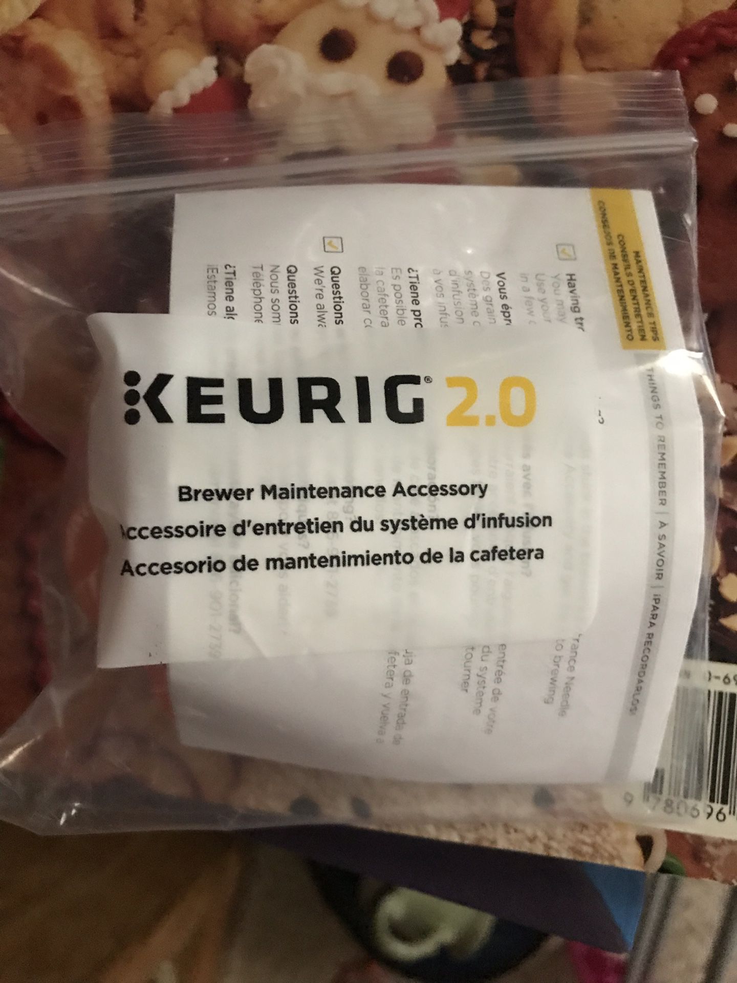 Keurig 2.0 brewer maintenance accessory NEW in BAG