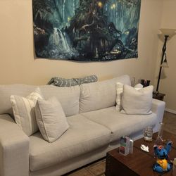 Cream Colored Couch 