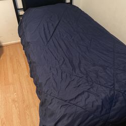 Twin Size Bed With A Good Mattress 