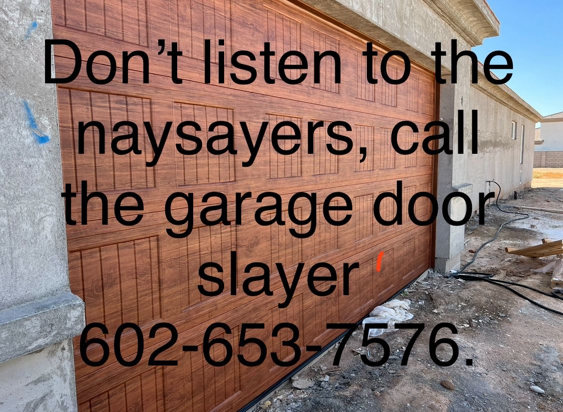 Garage Doors! Garage Door. Opener. Springs