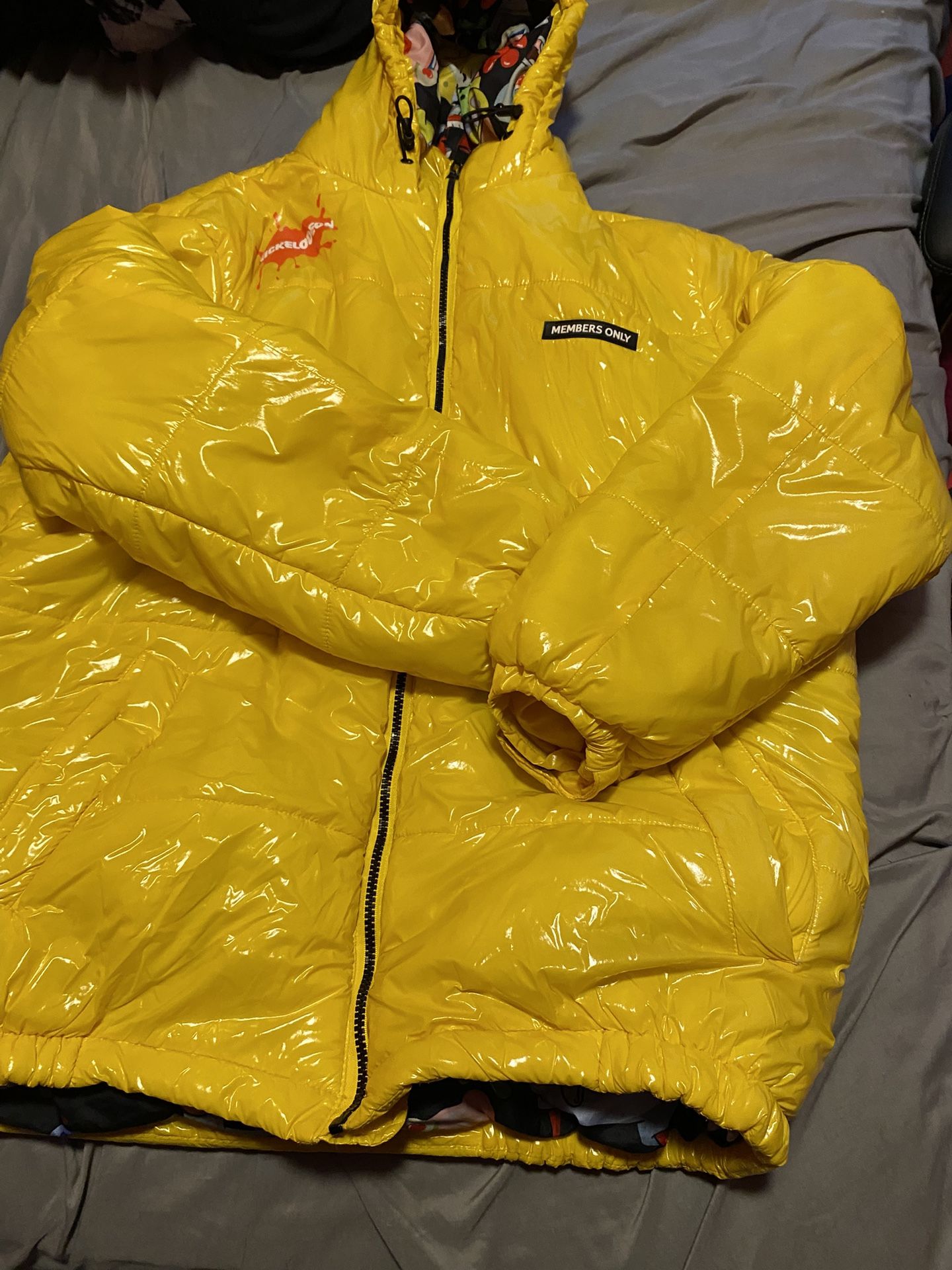 SpongeBob x Members Only Puffer Jacket