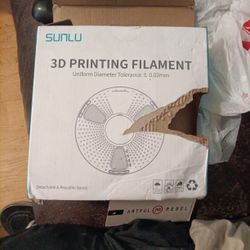 Black 3d Printer Filament Roll 1000g