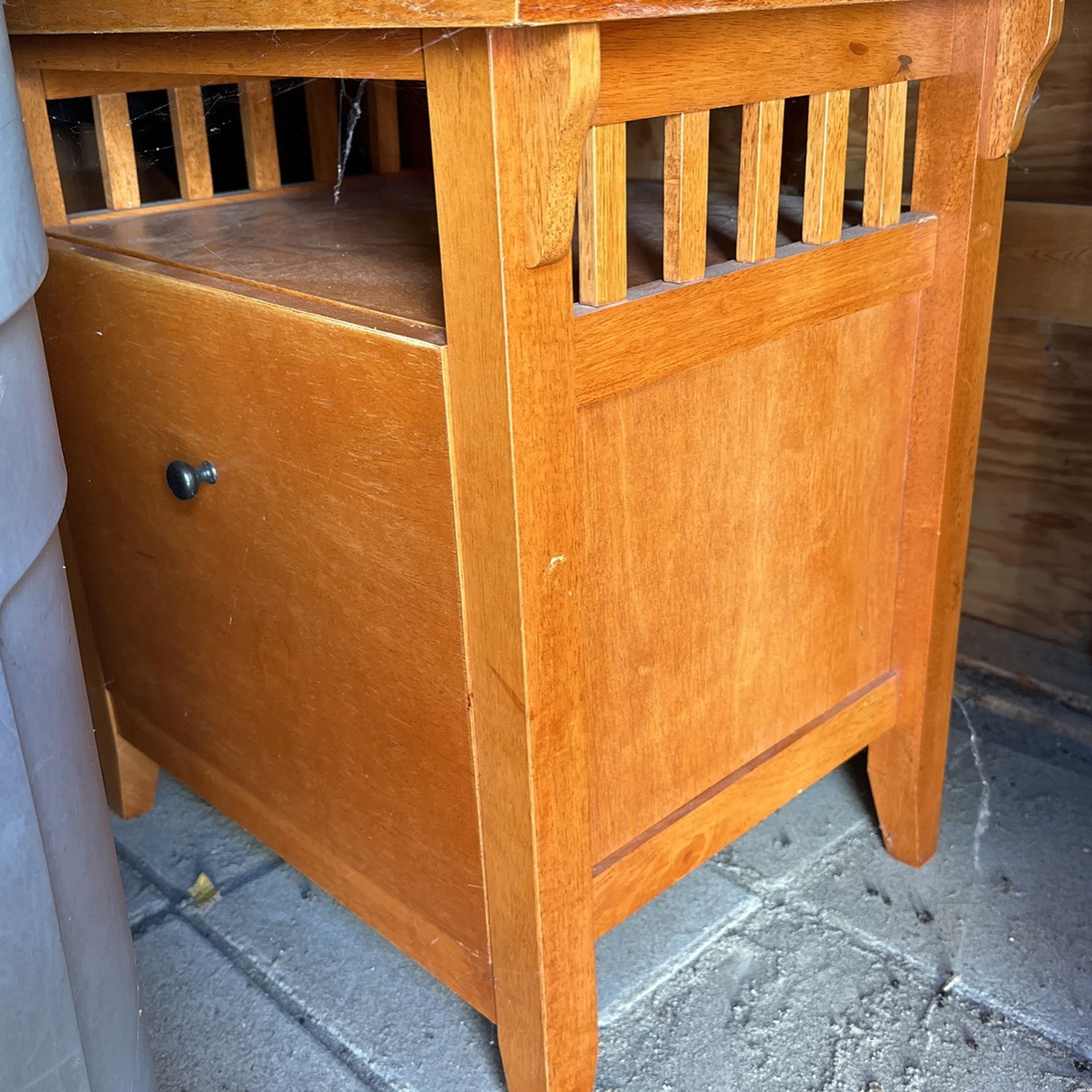 Wood Table Filing Cabinet