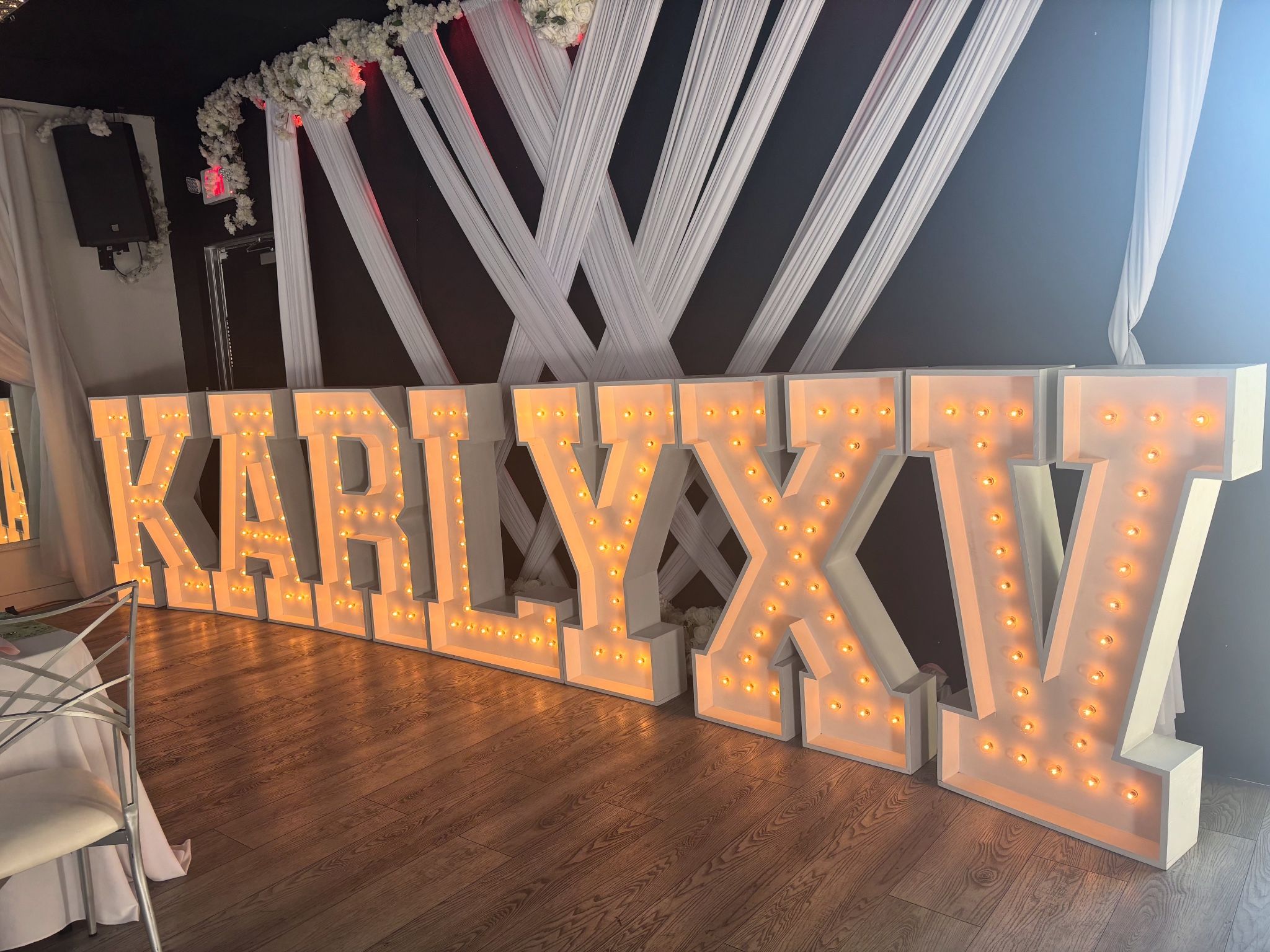 Marquee Light Up Letters