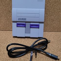 Super NES Control Deck Super Nintendo Classic Mini Console ONLY | CLV-201-Tested.
