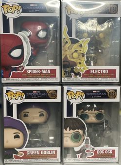 Spider-Man NWH Funko Pop Bundle