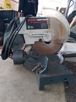 Sears 10 inch compound miter saw deals