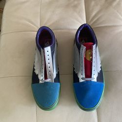 Vans Special Edition Captain America Shoes Men Size 10.5 