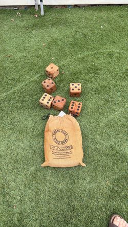 Snake Eyes Yard Dice Set with Carry Bag