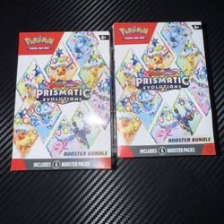 Pokemon Prismatic Booster Bundle