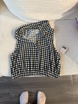 White Black Shirt AUDREY Hepburn Inspired