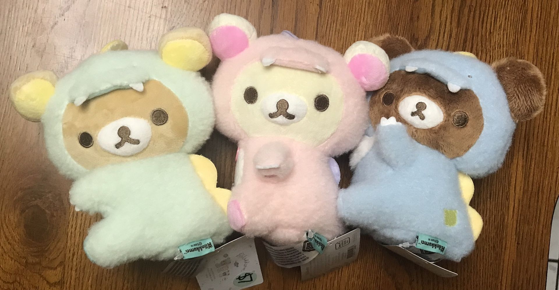 Rilakkuma Dino Costume Plush Set