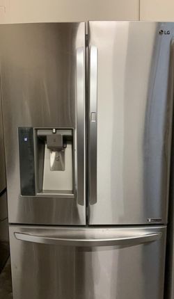 LG 3 Door Stainless Steel Fridge
