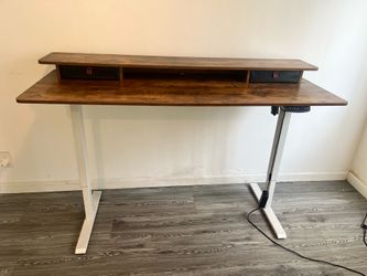 Standing electric desk