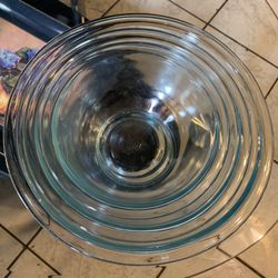 3 Piece Pyrex Bowls