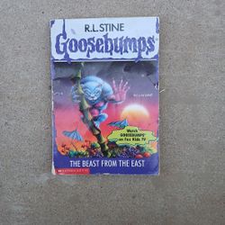 Goosebumps Book By R.L. Stine "The Beast From The East"
