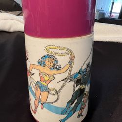 Vintage 1976 DC Comics Super Friends Aladdin Thermos