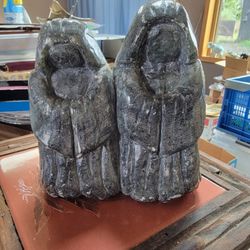Hand Carved Soapstone Inuit? Sculpture