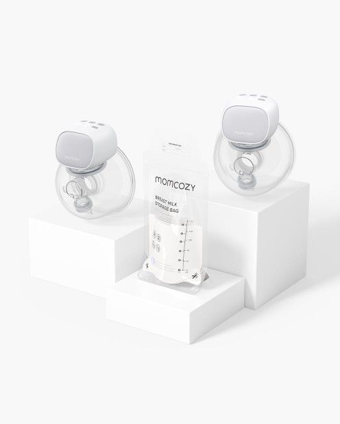 Double S9 Pro Pumps and Breastmilk Storage Bags
