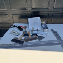Assorted Drywall Tools