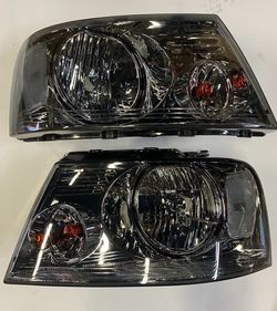 LA Zona Auto Parts 2004Ford F150 Lincoln Smoked Headlights Luces Ahumadas Faros Calaveras faros