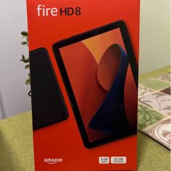 Amazon Fire Tablet 8' Latest Model Whit Original Case Cover