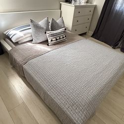 Queen bed + mattress